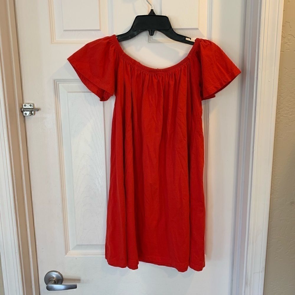 ASOS Red Off the Shoulder Top - Picture 3 of 5